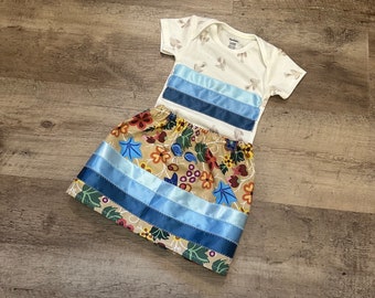 Baby Ribbon Skirt Set