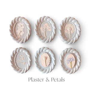 Blue and white framed floral bas relief intaglios (holiday, Christmas, home decor,grandmillenial)