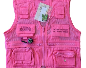 Jr Ranger Vest - Pink Grand Canyon