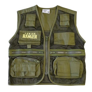 Jr Ranger Vest - Park Ranger Green - No Toy