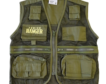 Jr Ranger Vest - Park Ranger Green - No Toy