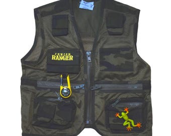Jr Ranger Vest - Green Camo
