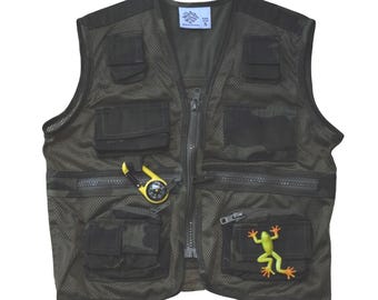 Adventure Vest - Green Camo