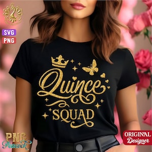 Mis Quince Squad Svg, Quince Squad Svg Png, Mis Quince Anos Svg, Quinceanera Squad Svg,  Mis Quince Svg, 15 Birthday Svg, Spanish Svg, Q04
