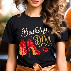 Birthday Diva Svg Png, Birthday Queen Svg, Birthday Girl Svg, Birthday Party Svg, Its My Birthday Svg, Cricut Cut File, Sublimation Png, B21
