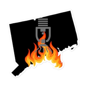 Feuerwehr Sprinkler Monteur Bauarbeiterhelm Sticker