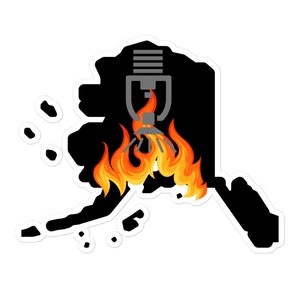 ALASKA Sprinkler Monteur Schutzhelm Aufkleber,Brandschutz tech