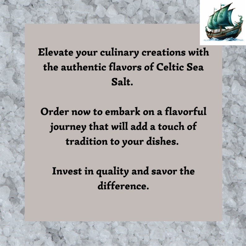 Authentic Celtic Salt French Dried Coarse Salt 100 Certified Etsy
