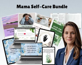 Self Care Checklist Bundle Printable, Daily Self-Care Planner, Mindfulness Log, Self-Care Journal Tracker, 7-day Challenge, Affirmations