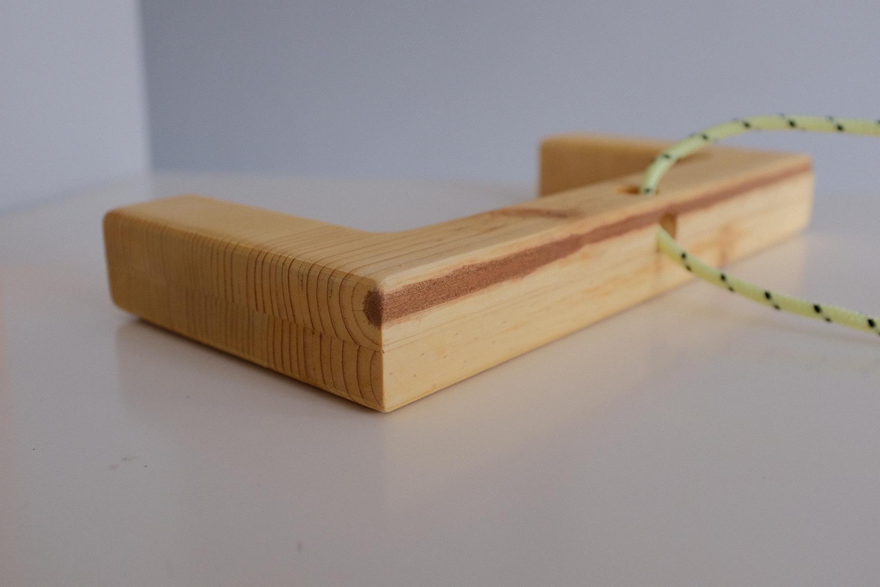 Wooden Wheel Chock for Camera / Grip / DIT Cart Waterproof and