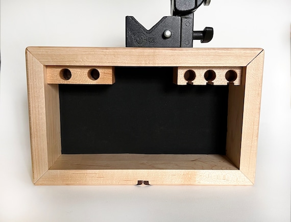 Maple Camera Assistant Monitor Front Box With Walnut Inlay - Etsy UK