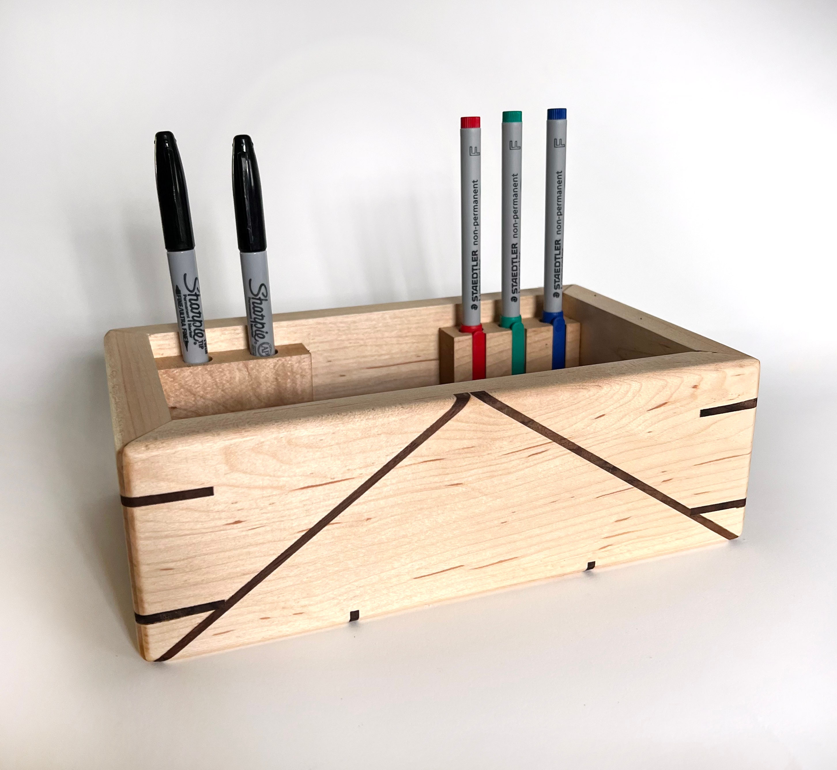 Maple Camera Assistant Monitor Front Box With Walnut Inlay - Etsy UK