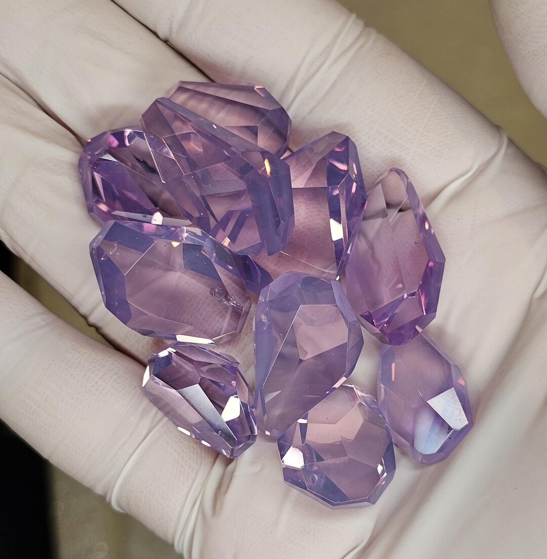 Lavendar Moon Quartz Crystal Gem, High Clarity, Rare, Highquality Etsy