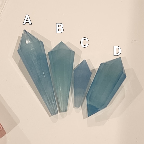 High quality Aquamarine mini wands and vogels