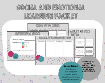 Paquete de aprendizaje socioemocional: Establecimiento de metas y autorreflexión (PDF)