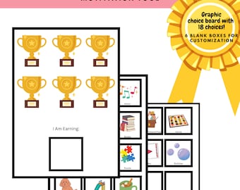 Tablero de fichas de trofeos: Sistema de refuerzo visual (Descarga digital)