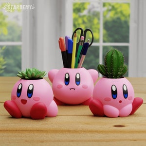 Kirby planter DIY paint project