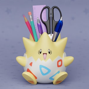 Cute Togepi planter DIY paint project