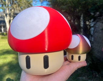 Super mushroom storage containers