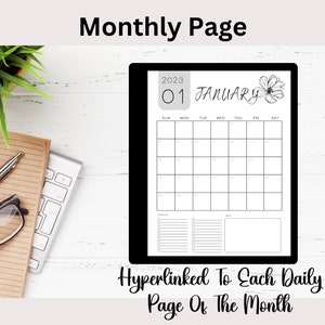 Kindle Scribe Daily Planner 2023, Digital Planner, Kindle Template ...