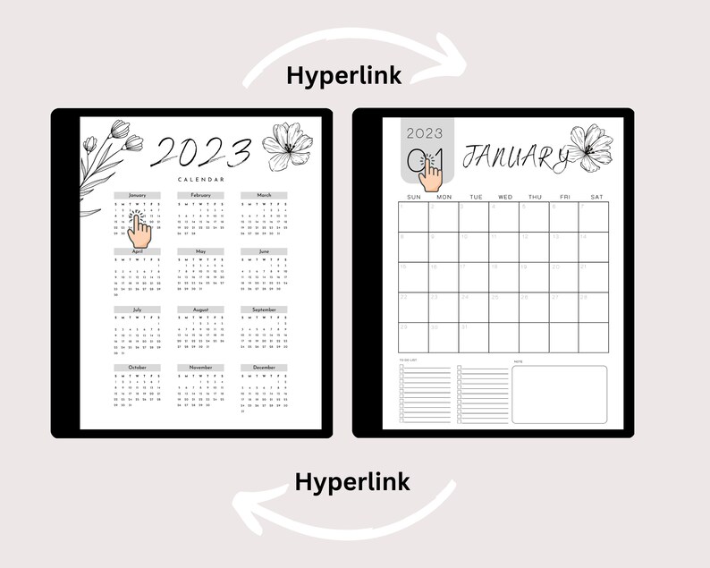 Kindle Scribe Daily Planner 2023, Digital Planner, Kindle Template ...
