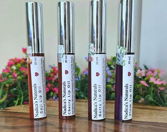 Moisturizing Tinted Lip Oil | Natural and Clean Beauty Ingredients