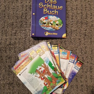 Le livre malin numérise les fiches A-G (Mickey Mouse)