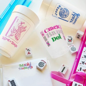 Mahjong Party Cups