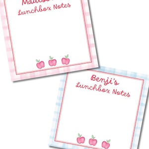 Lunchbox Notes- Notepads