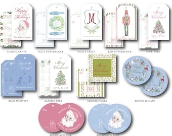 Custom Holiday Gift Tags