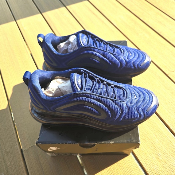 Nike AIR MAX 720 Royal Blue midnight Navy Mens US Size 10 Etsy UK