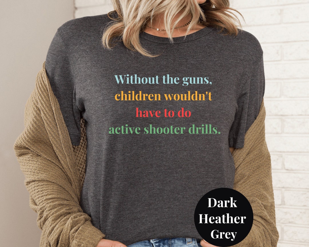 Ban Assault Rifles Shirt Gun Control Tee Gun Reform T-shirt Anti NRA ...