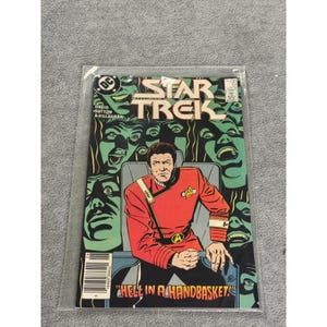 Star Trek 51 DC Comics June 1988 Hell in a Handbasket Copper Age Vintage Comic