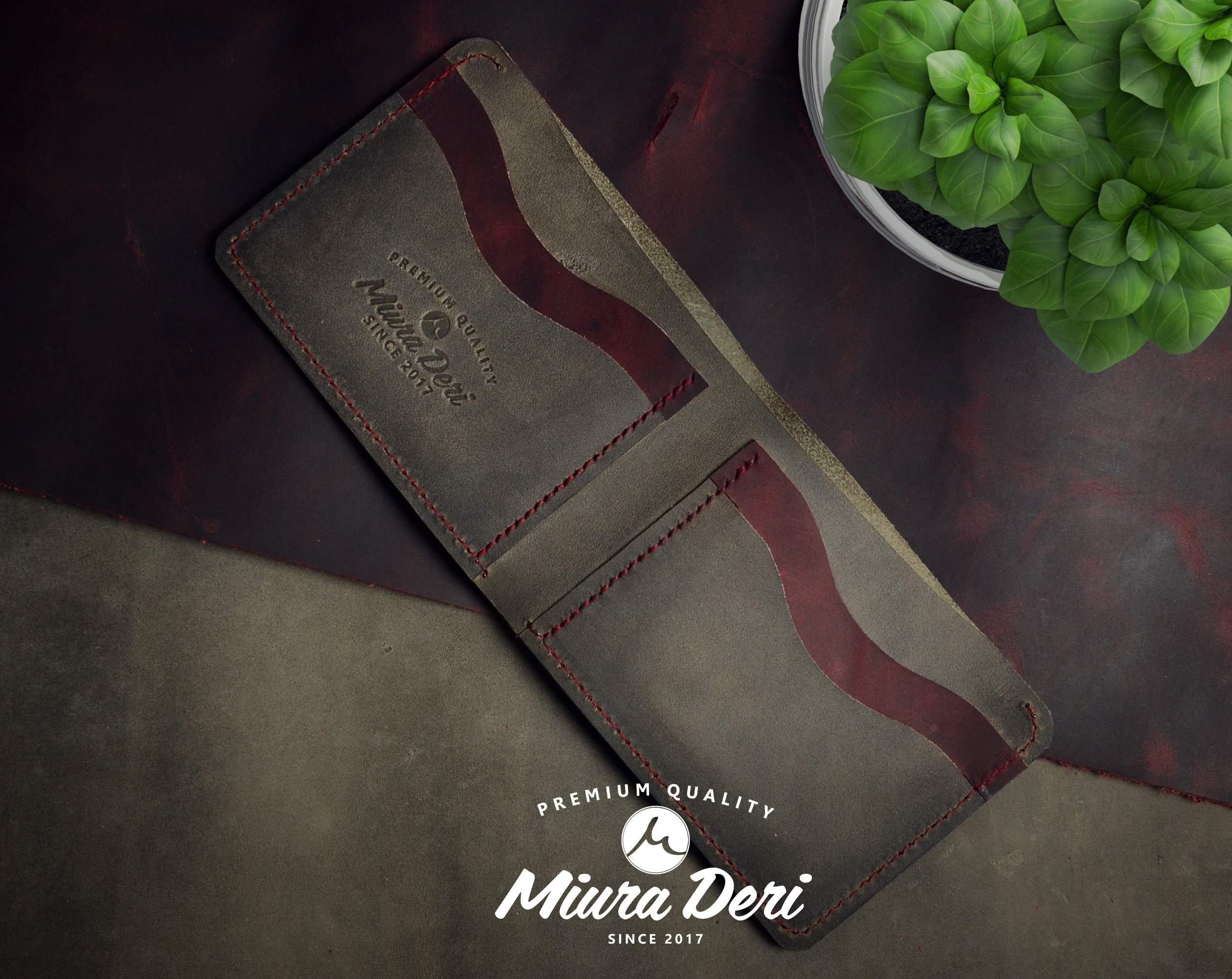 Minimalist Bifold Leather Wallet Pattern Solo Design From Etsy