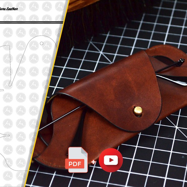 Leather Glasses Case Pattern Etsy