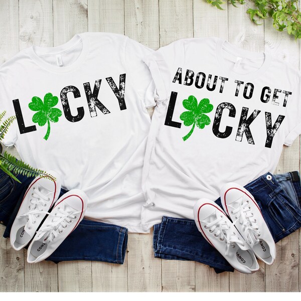 T-shirts Couple Saint Patrick – Noir – Taille M – Manches Courtes – Marque Silver Lake – Neuf Avec étiquettes