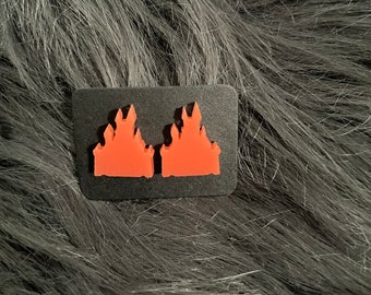 Pendientes inspirados en el castillo de Cenicienta