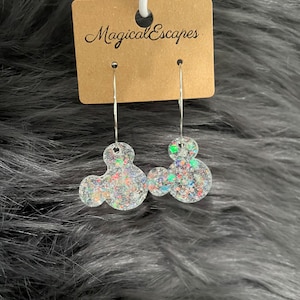 Mickey Inspired Hoop Earrings