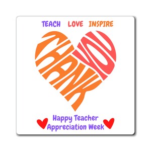 Thank You Teacher- Magnet
