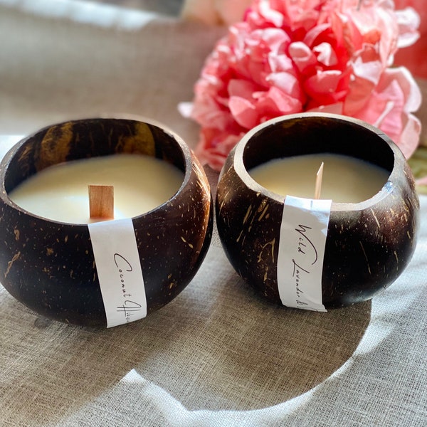 Coconut Candle Etsy