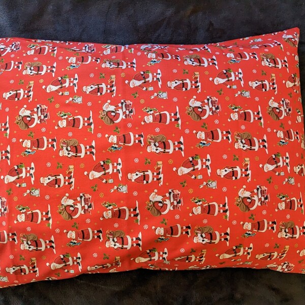 Christmas Pillowcase Etsy