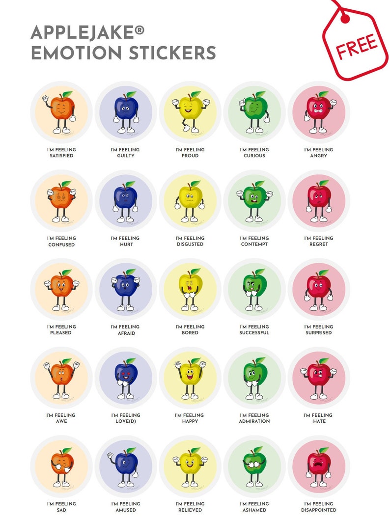 Applejake® Emotions Thermometer Toolkit - Etsy