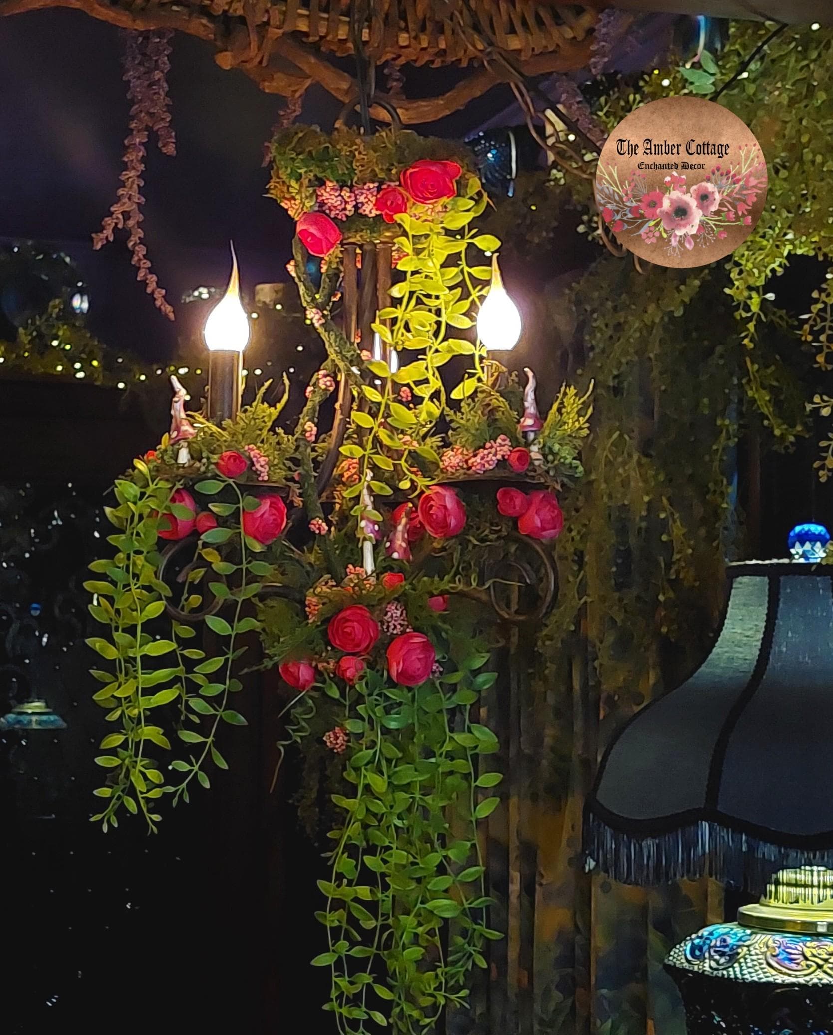 Blushing Romance Chandelier