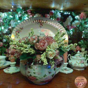 Rosy Dreams Teapot Arrangement