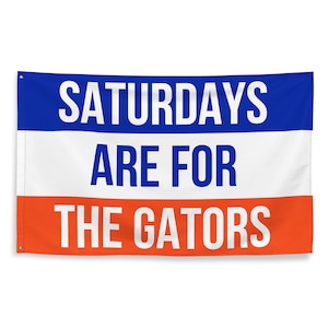 Samstage sind für die Gators, große Gators-Banner, UF-Flagge, Geschenke für ihn, Wohnheim