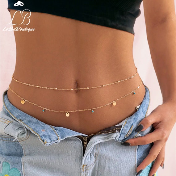 Waist chain clearance gold for ladies