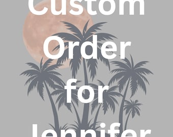 Custom Request for Jennifer: La Dolce Vita palm tree moon T-shirt Comfort Colors Tee
