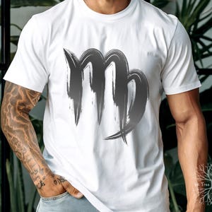 Celestial Virgo Zodiac Tee for Men and Women, Trendy Astrology Shirt, Horoscope T-Shirt, Birthday Gift for Virgo, Astrological Sign Apparel