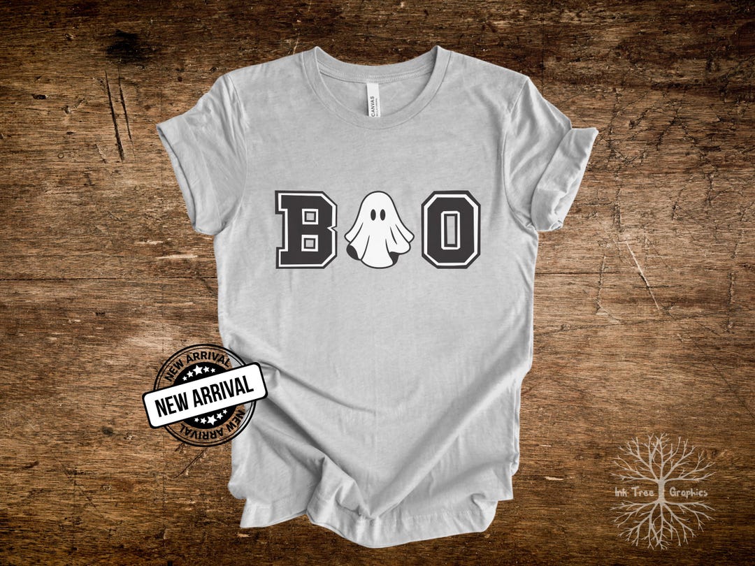 Halloween Boo Ghost Tee: Spooky Fright Night Shirt - Etsy