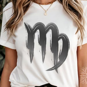 Celestial Virgo Zodiac Tee for Men and Women, Trendy Astrology Shirt, Horoscope T-Shirt, Birthday Gift for Virgo, Astrological Sign Apparel